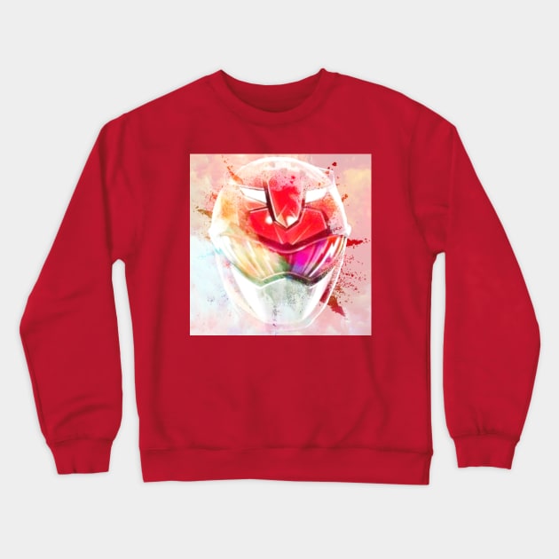 BEAST MORPHERS RED RANGER IS THE GOAT PRBM Crewneck Sweatshirt by TSOL Games